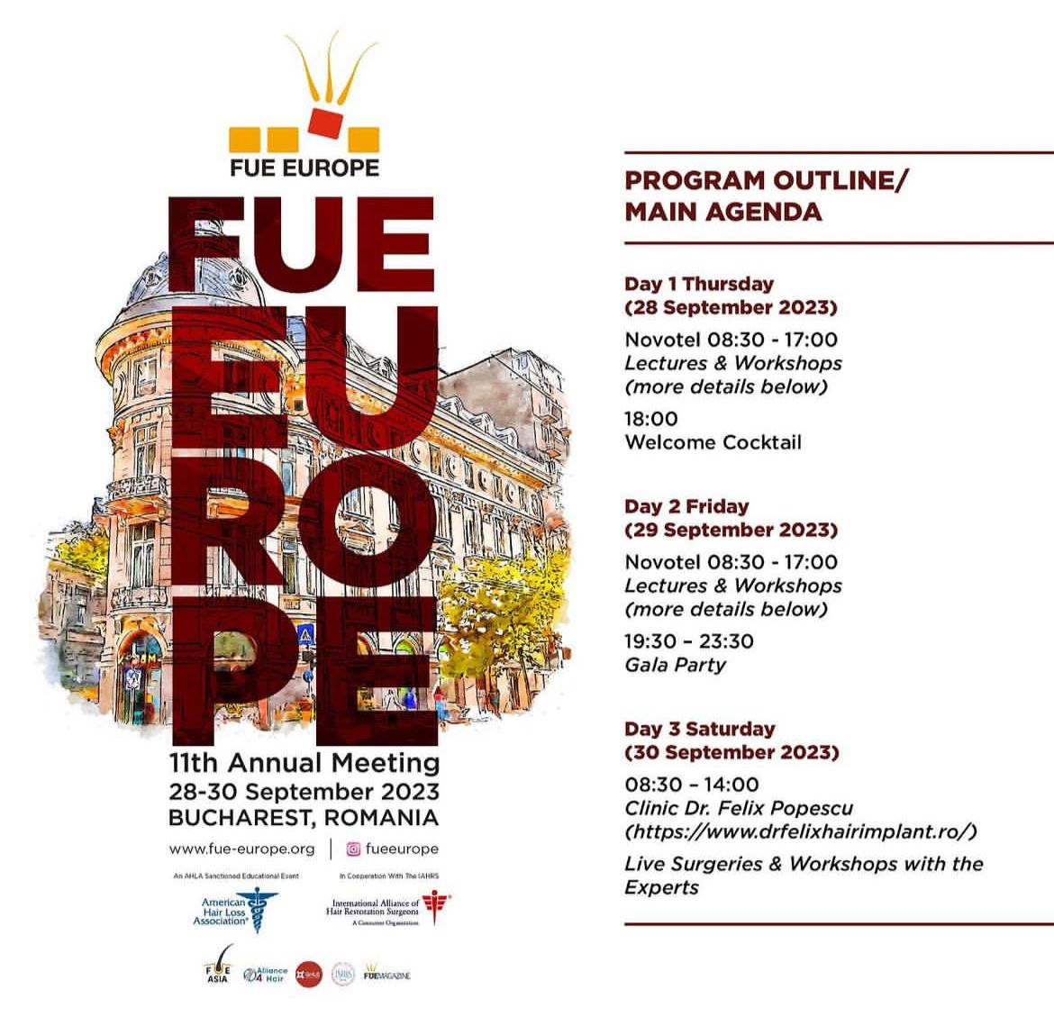 11th FUE Europe Annual Meeting