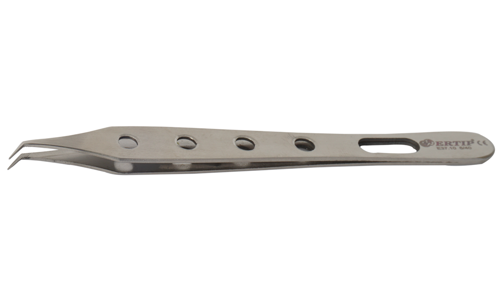 Ertıp With Hole Soft Model Extracting Forceps With Horizontal Serration (6 Mm 40°)