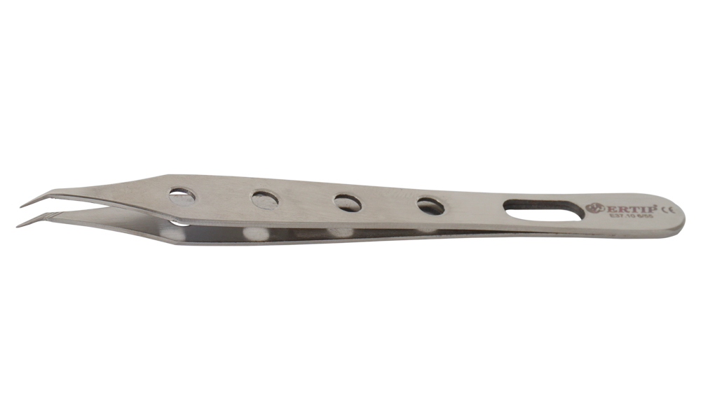 Ertıp With Hole Soft Model Extracting Forceps With Horizontal Serration (6 Mm 55°)