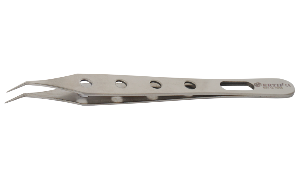 Ertıp With Hole Soft Model Extracting Forceps With Horizontal Serration (10 Mm 55°)