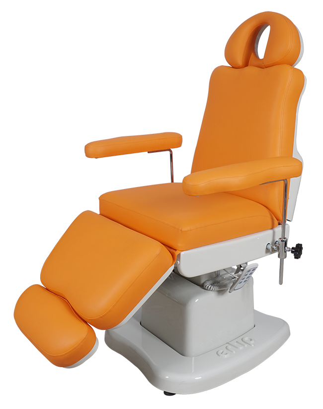 ELEGANCE Hair Transplant and Medical Aesthetic Chair (4 Motorized ) Orange