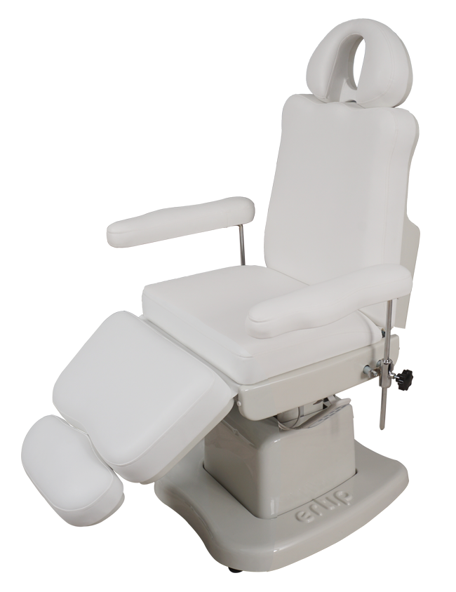 ELEGANCE Hair Transplant and Medical Aesthetic Chair (4 Motorized ) White -