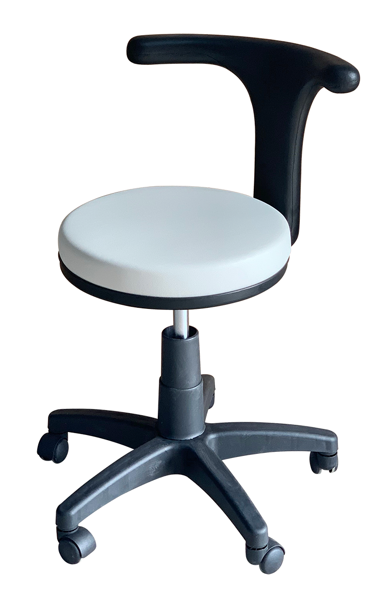 Medical Nurse Chair Doctor Stool With Backrest