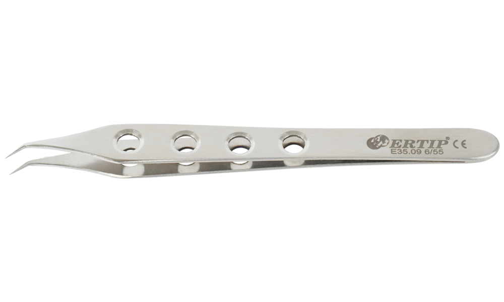 Ertıp With Hole Model Extracting Forceps Without Serration (6 MM 55°)