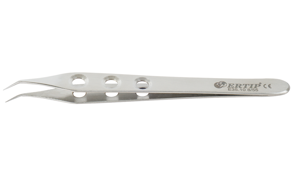 Ertıp With Hole Model Extracting Forceps Without Serration (8 MM 55°)