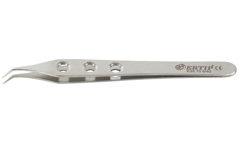 Ertıp With Hole Model Extracting Forceps Without Serration (8 MM 40°)