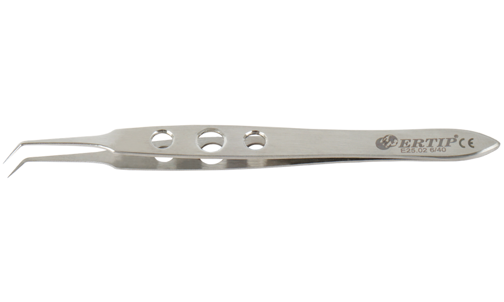 Ertip Custom Design Transplant Forceps With Hole (6 Mm 40°)