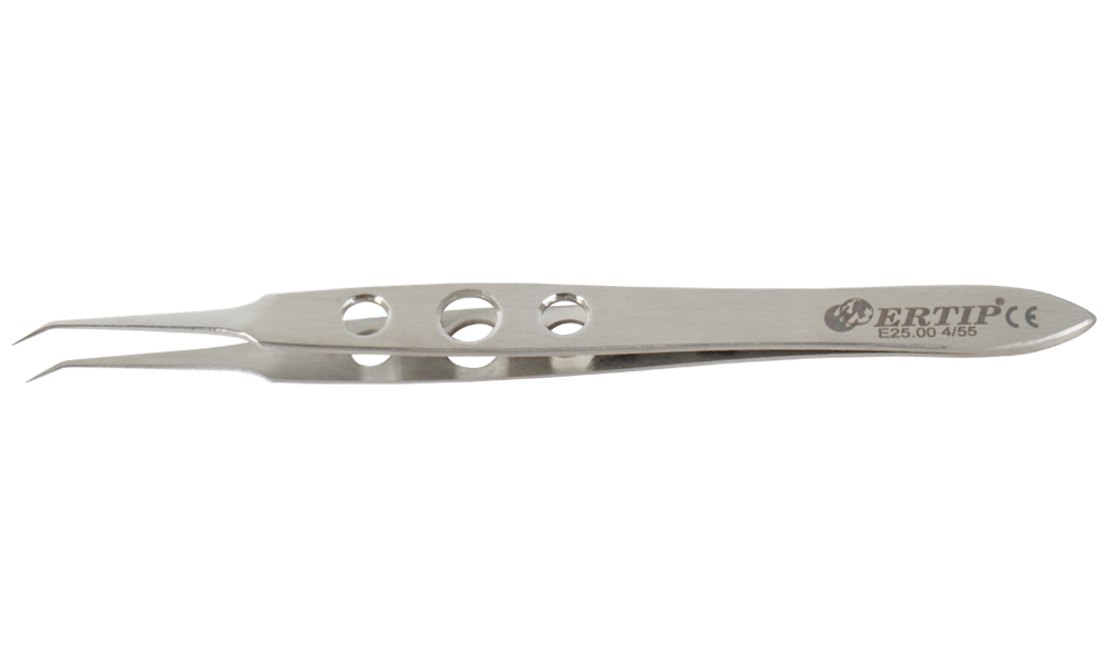 Ertip Custom Design Transplant Forceps With Hole (4 Mm 55°)