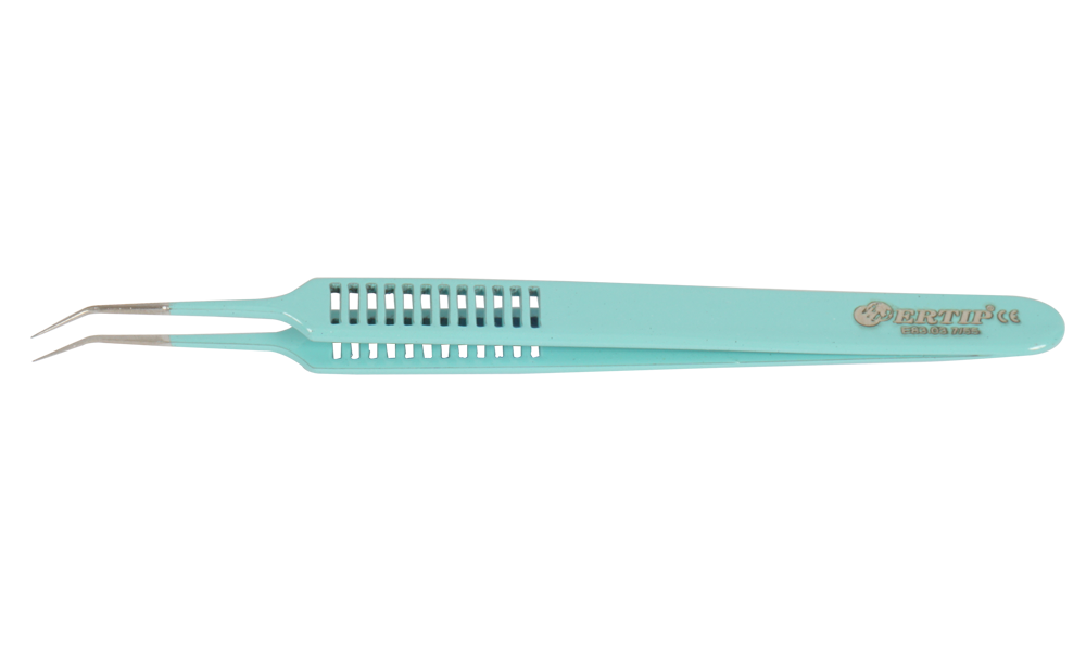 Ertip Colorful Model Transplant Forceps (7 MM 55°)Turquois