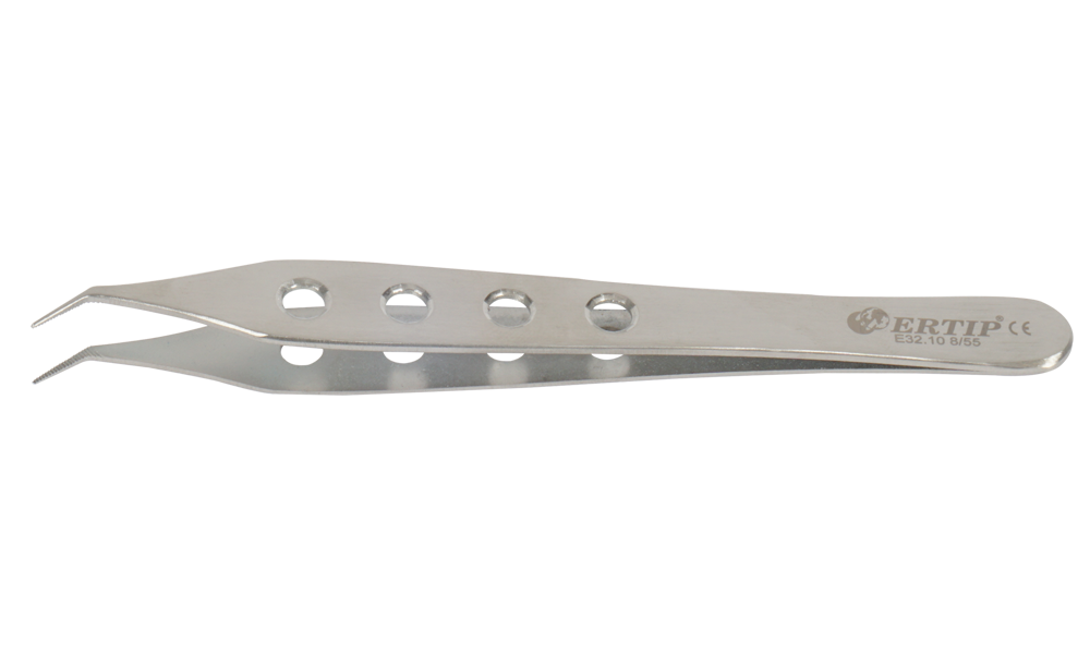 Ertıp With Hole Model Extracting Forceps With Serration (8 MM 55°)