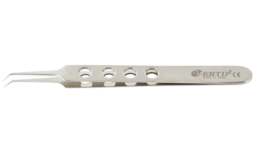 Ertip With Hole Model Transplant Forceps (5 MM 40°)