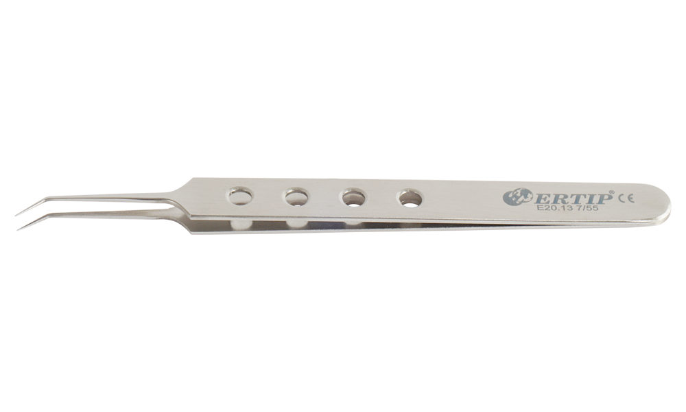 Ertip With Hole Model Transplant Forceps (7 MM 55°)