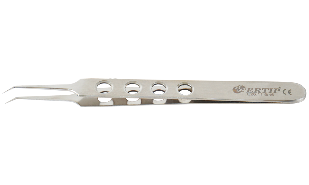 Ertip With Hole Model Transplant Forceps (5 MM 45°)