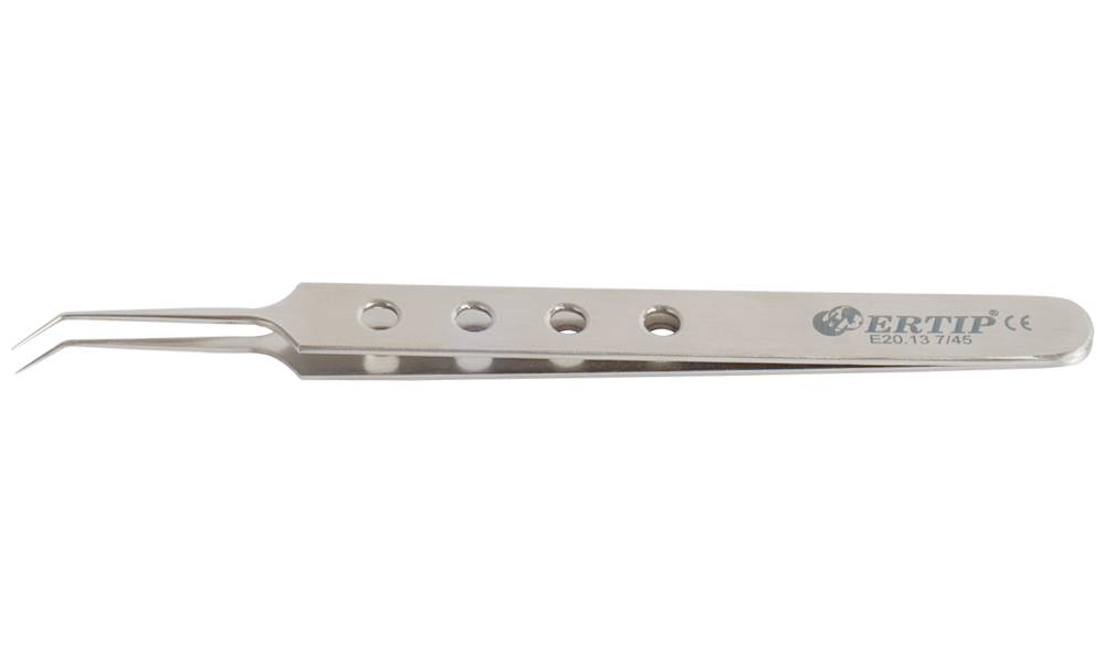 Ertip With Hole Model Transplant Forceps (7 MM 45°)