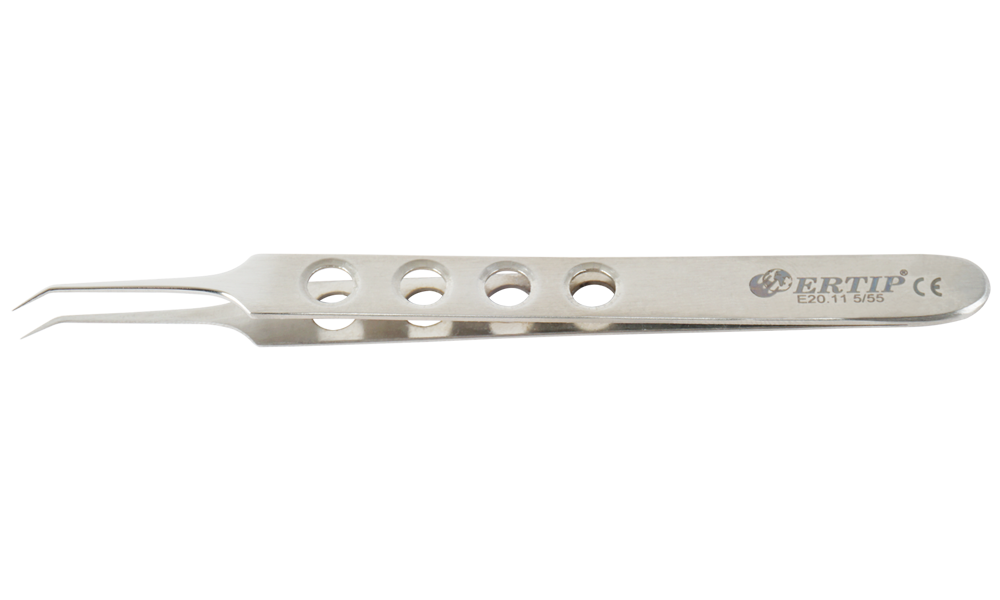 Ertip With Hole Model Transplant Forceps (5 MM 55°)