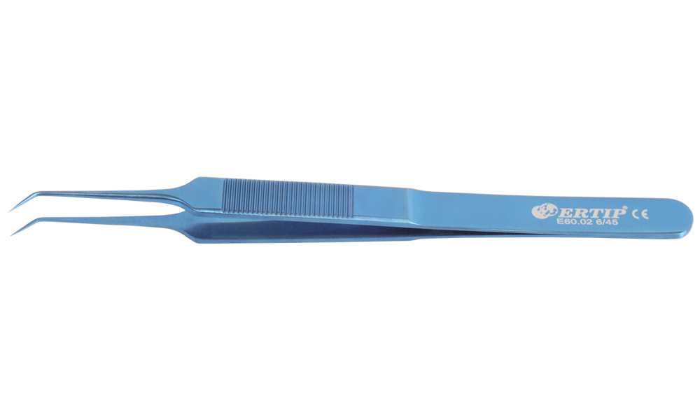 Ertip Titanium Transplant Forceps (6 MM 45°)