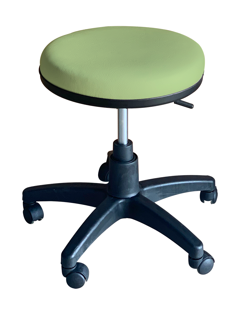 Medical Stool Without Backrest (Light Green)