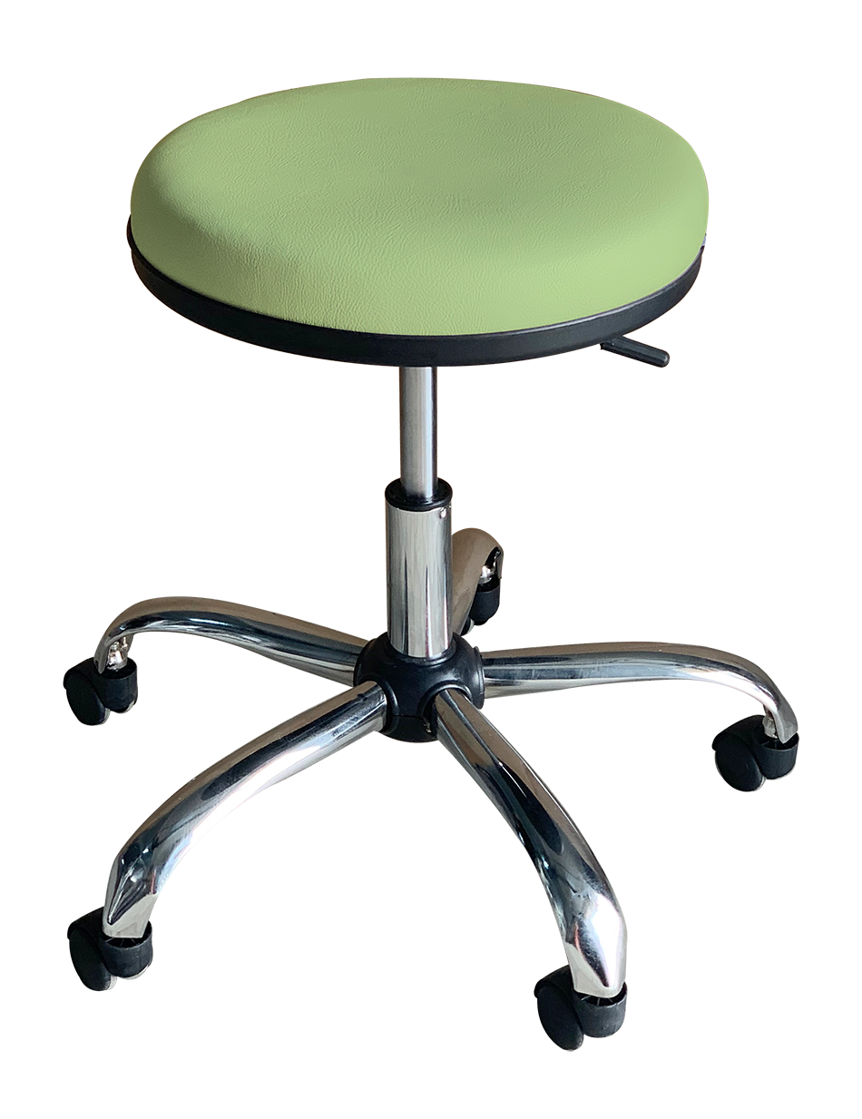 Medical Stool Without Backrest (Light Green)