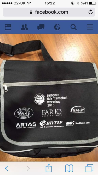 10-12 June 2016 Manchester European Hair Transplant Workshop Farjo Hair Institute