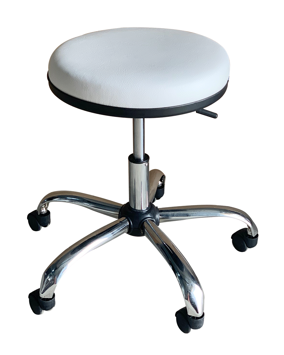 Medical Stool Without Backrest (White)