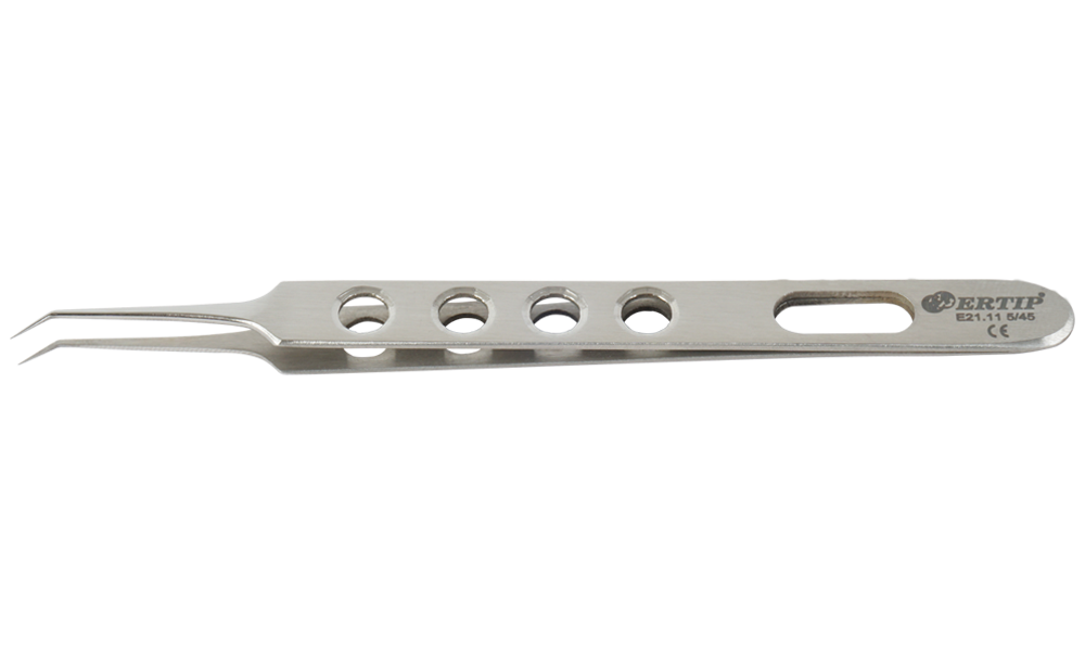 Ertip Soft Model Transplant Forceps With Hole (5 Mm 45°)