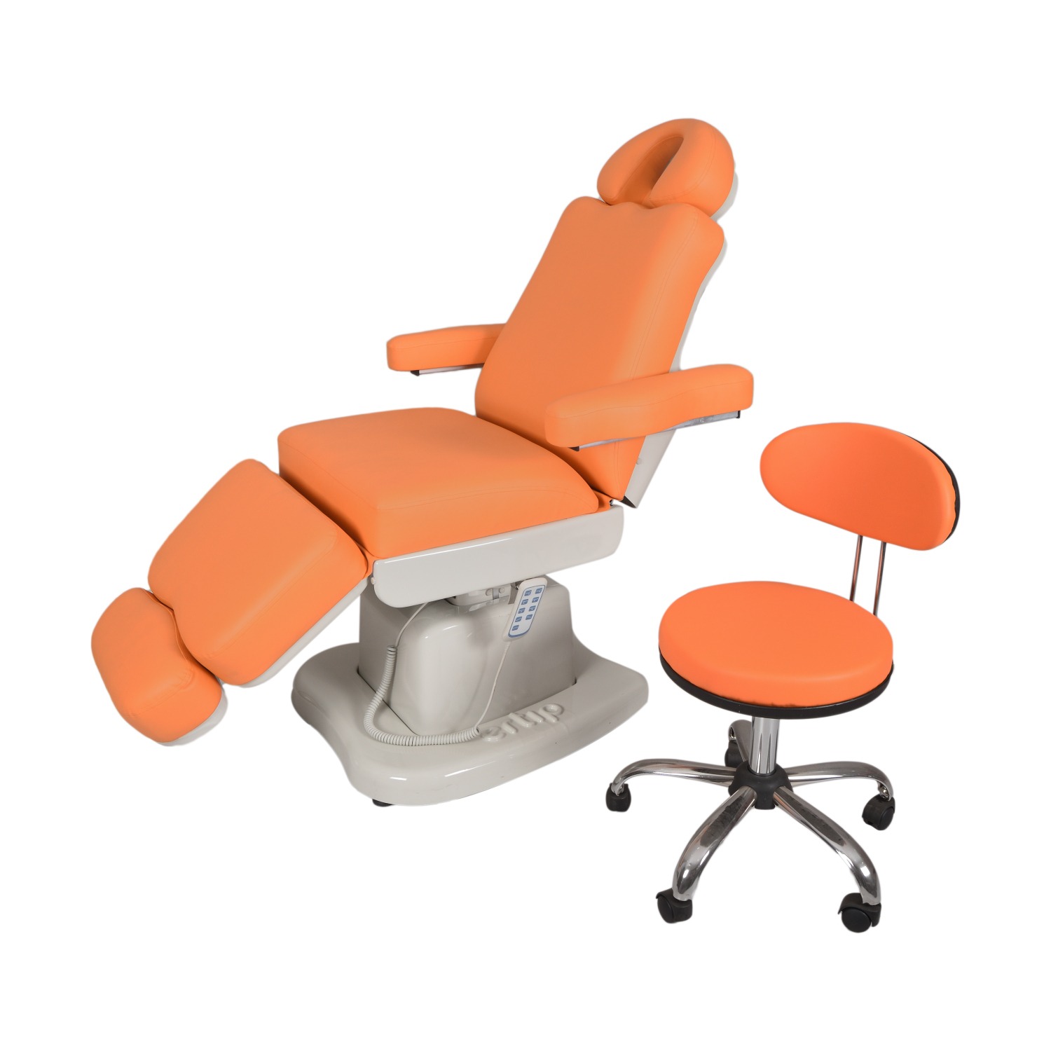 ELEGANCE Hair Transplant and Medical Aesthetic Chair (Orange)